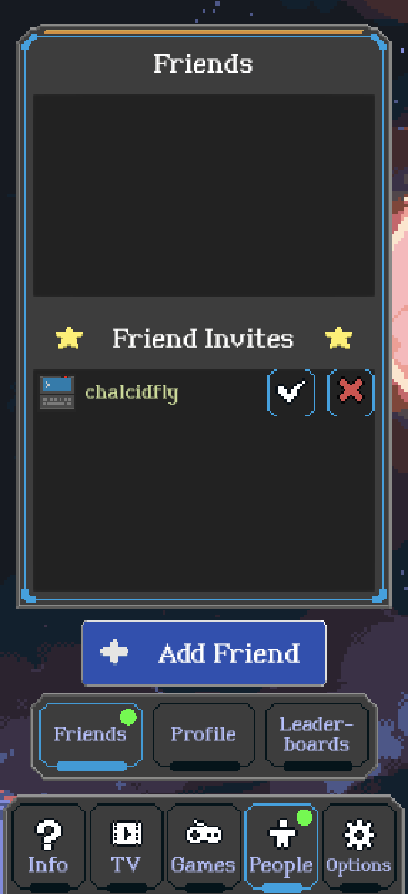 friend request